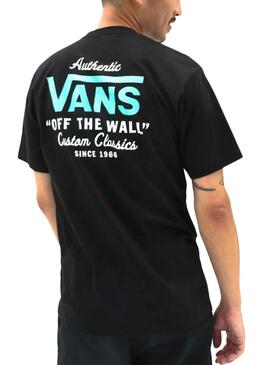 Camiseta Vans Holder Street Classic Negro Hombre