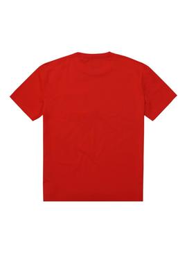 Camiseta Tommy Jeans Pocket Rojo Hombre