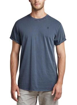 Camiseta G-Star Lash Azul Para Hombre