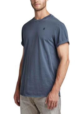 Camiseta G-Star Lash Azul Para Hombre