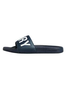 Chanclas Superdry Code Core Vegan Marino Hombre