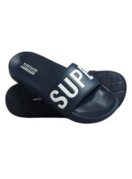 Chanclas Superdry Code Core Vegan Marino Hombre