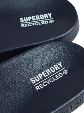 Chanclas Superdry Code Core Vegan Marino Hombre