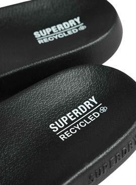 Chanclas Superdry Code Core Vegan Negro Hombre