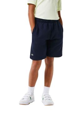 Bermudas Lacoste Classic Marino para Niño