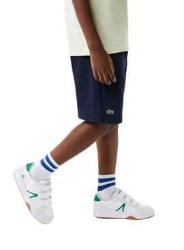 Bermudas Lacoste Classic Marino para Niño