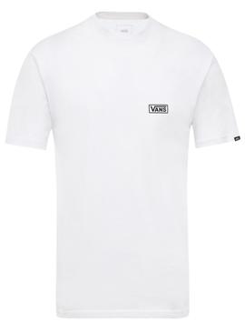 Camiseta Vans Distort Blanca Hombre