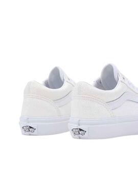 Zapatillas Vans Old Skool Blanco para Niña y Niño