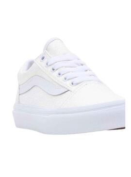 Zapatillas Vans Old Skool Blanco para Niña y Niño