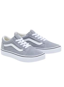 Zapatillas Vans Old Skool Gris para Niño y Niña