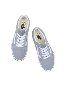 Zapatillas Vans Old Skool Gris para Niño y Niña