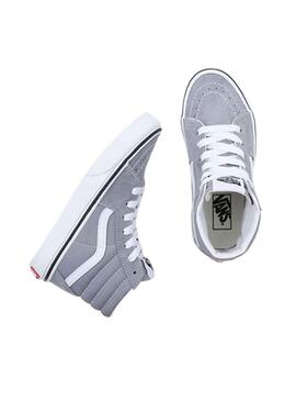 Zapatillas Vans SK8-Hi Gris para Niño y Niña