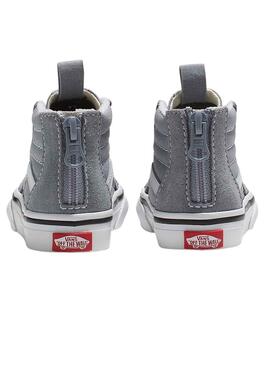 Zapatillas Vans SK8-Hi Zip Gris para Niño y Niña