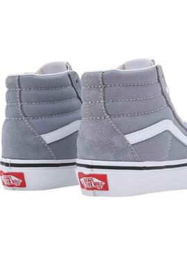 Zapatillas Vans SK8-Hi Gris Niña y Niño Pequeño