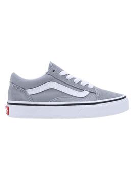 Zapatillas Vans Old Skool Gris Niña y Niño Pequeño