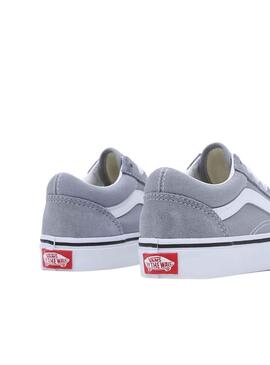 Zapatillas Vans Old Skool Gris Niña y Niño Pequeño