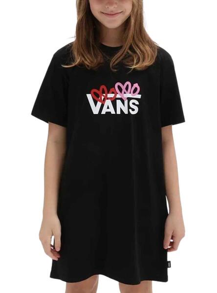 Vestido Vans Love Negro para Niña