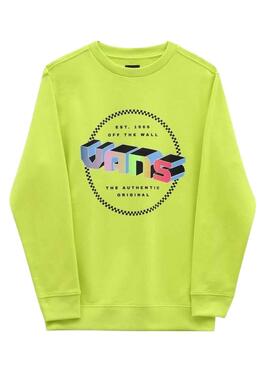 Sudadera Vans Digital Flash Amarillo para Niño