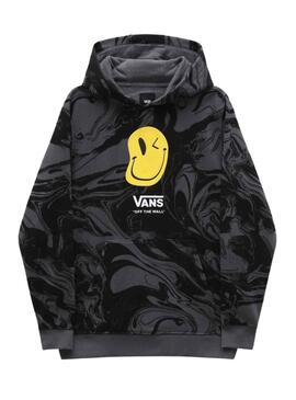 Sudadera Vans Marble Negro para Niño