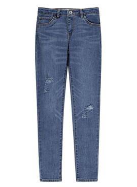 Pantalón Vaquero Levis 710 Super Skinny Azul Niña