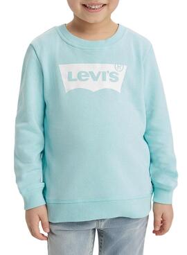 Sudadera Levis Terry Azul para Niño