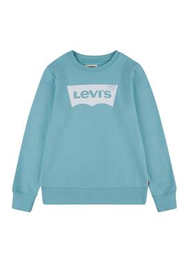 Sudadera Levis Terry Azul para Niño