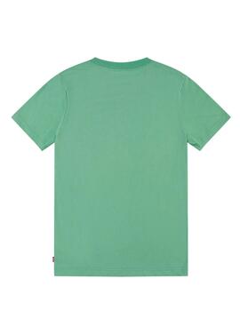 Camiseta Levis Batwing Verde para Niño