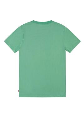 Camiseta Levis Batwing Verde para Niño