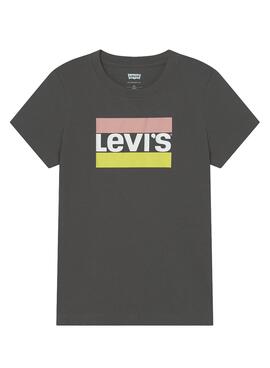 Camiseta Levis Sportswear Gris para Niño