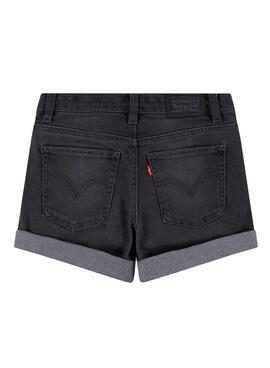 Shorts Levis Girlfriend Negro para Niña