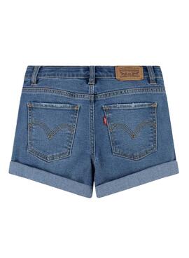 Shorts Levis Girlfriend Azul para Niña