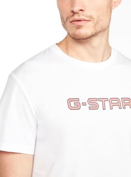 Camiseta G-Star Geston Blanca
