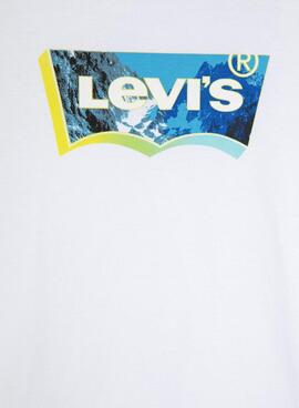 Camiseta Levis Landscape Blanco para Niño