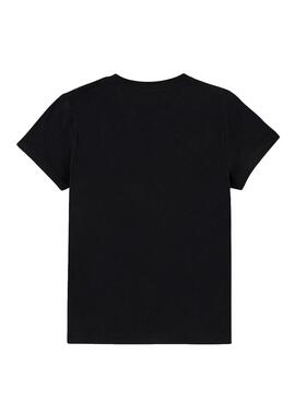 Camiseta Levis Poster Negro para Niño