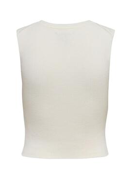 Top Only Majli Blanca para Mujer