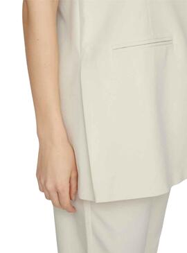 Chaleco Vila Mya Beige para Mujer