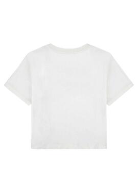 Camiseta Levis Organic Blanco para Niña