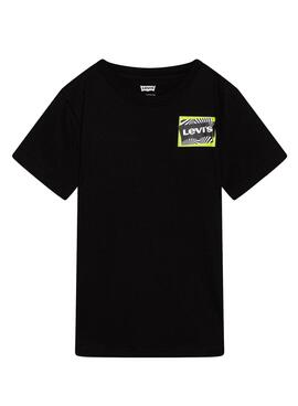 Camiseta Levis Multi Hit Negro para Niño