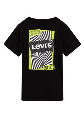 Camiseta Levis Multi Hit Negro para Niño