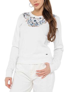 Blusa Pepe Jeans Nelly Blanco para Mujer