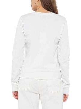 Sudadera Pepe Jeans Nelly Blanco para Mujer