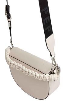 Bolso Pepe Jeans Cora Beige para Mujer