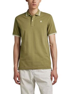 Polo G-Star Dunda Verde para Hombre