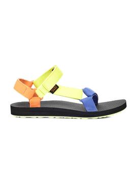 Sandalias Teva Original Amarillo para Mujer