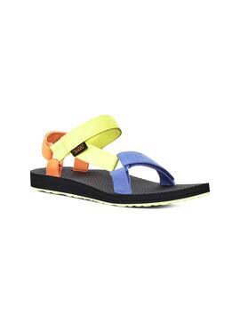 Sandalias Teva Original Amarillo para Mujer