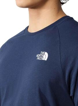 Camiseta The North Face Mountain Marino Hombre