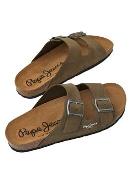 Sandalias Pepe Jeans Bio Verde para Hombre