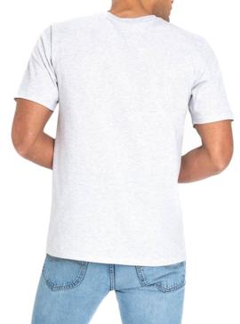 Camiseta Lee Logo Gris Hombre
