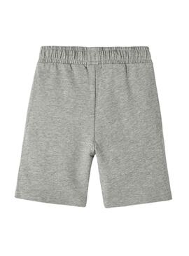 Bermudas Name It Dike Gris para Niño