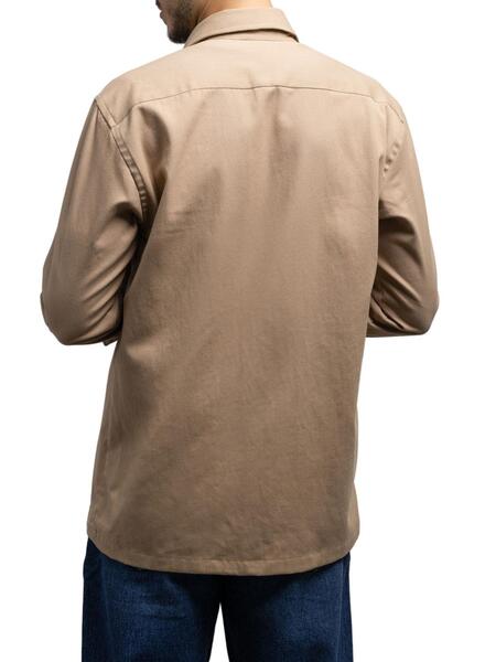 Sobrecamisa Klout Safari Beige para Hombre